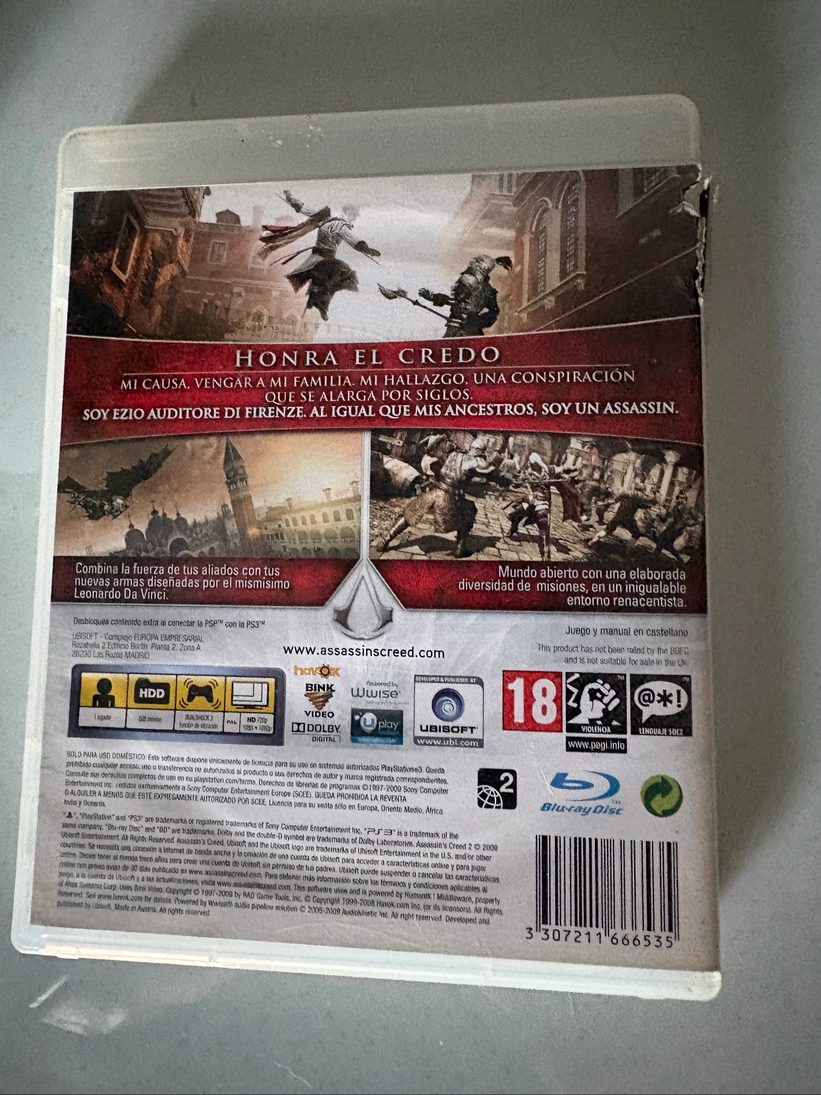 jogos ps3 assassin's creed 2 ii espanhol completo manual ezio auditore – photo 3